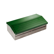 Парапет Zking BONA (225/255/275х510 мм) Зеленый