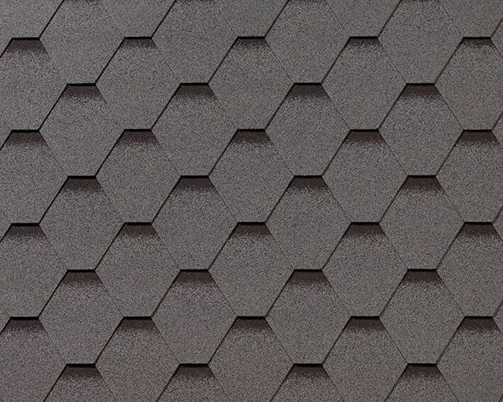 Гибкая черепица "Roofshield" Premium / Стандарт, Серый