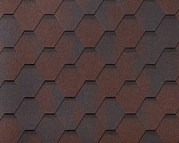 Гибкая черепица "Roofshield" Premium / Стандарт, Медный